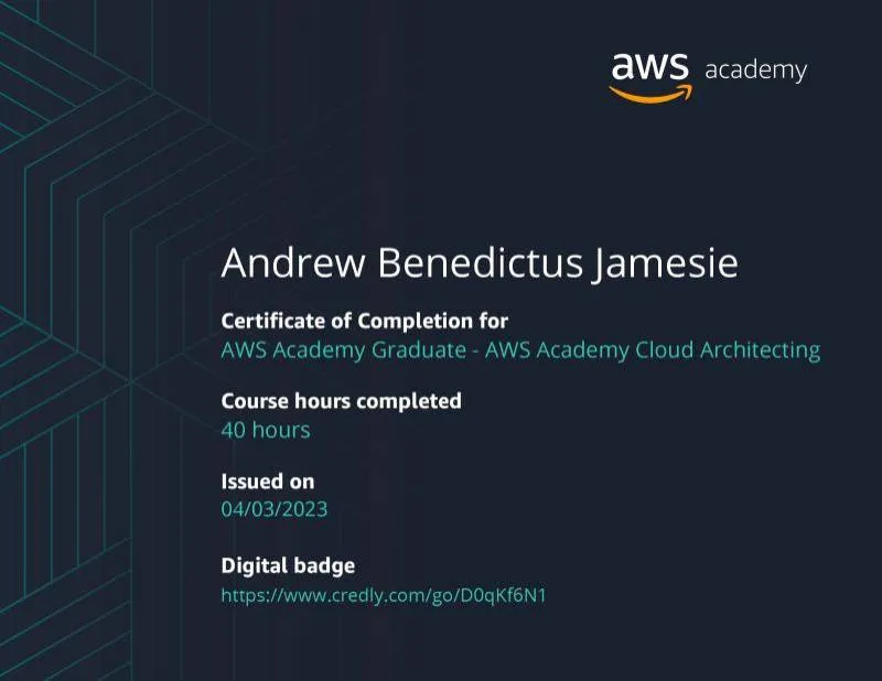 AWS Academy Cloud Architecting