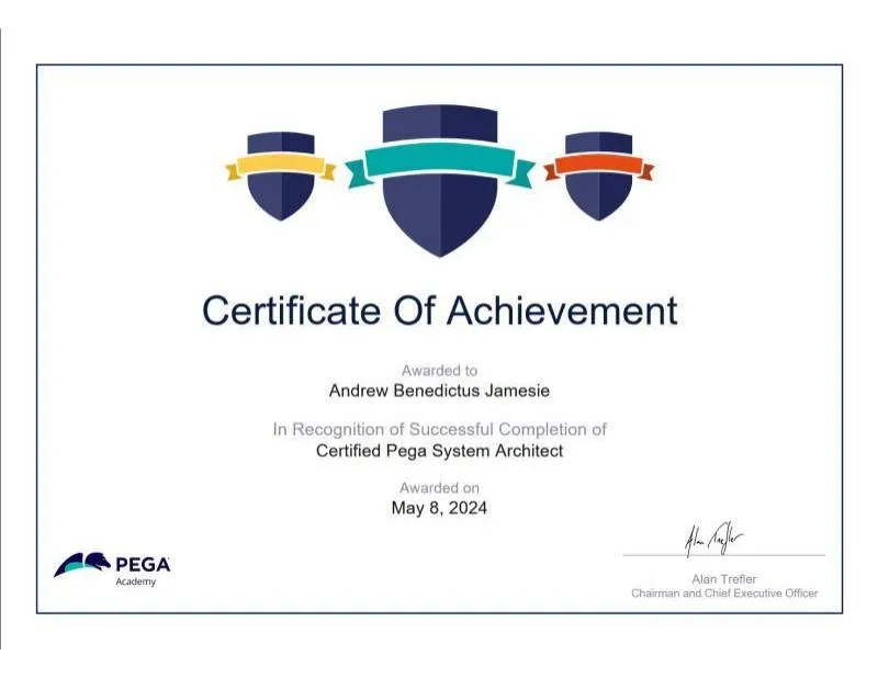 Pega Certified System Architect